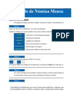 1 Calculo de Nomina Mensual - IMSS e ISR - Recibos 2023