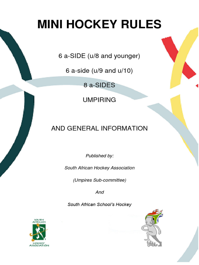 Mini Hockey Rules Revised 2020 PDF Team Sports Ball Games