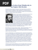 Download Love Letters From Tchaikovsky to His Nephew Bob Davidov by Robert Bispo SN71210664 doc pdf