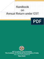 Handbook On Annual Return Under GST Oct2022