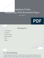 Praktikum Fisika Hukum Hooke