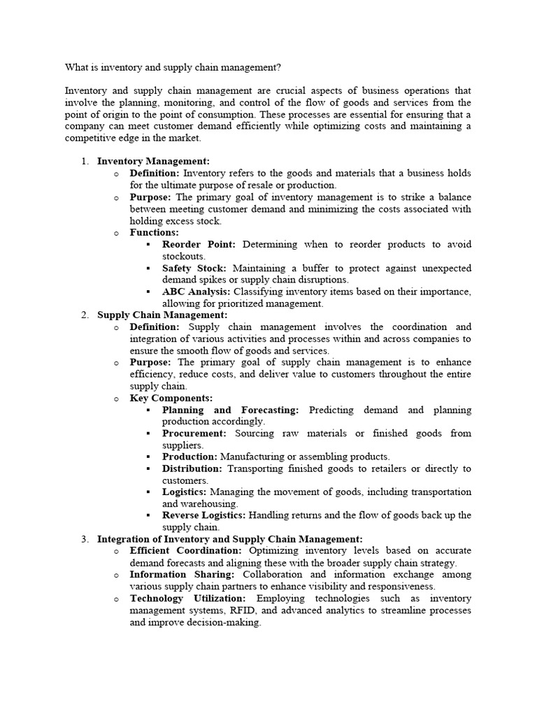 what-is-inventory-and-supply-chain-management-pdf-supply-chain