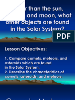 Other Than The Sun, Planets, and Moon, What Other Objects Are Found in The Solar System?