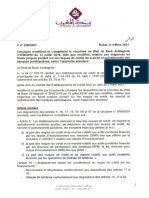 Circulaire N°3w2021 Modifiant Et Complétant La Circulaire N°9w2018 Relative Aux Exigences en Fonds Propres