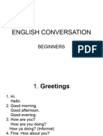 English Conversation Beginner