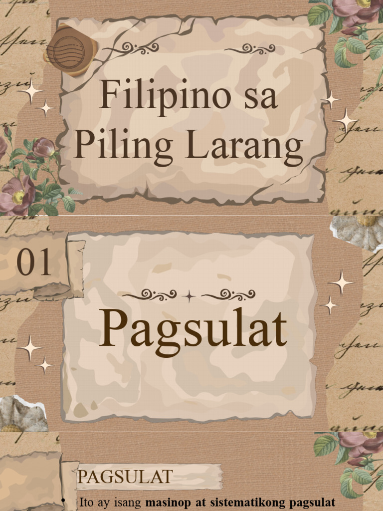 PAGSULAT | PDF
