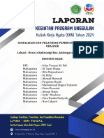 Laporan KKN IBN Tegal 2024 Program Unggulan Ke-2 Posko 4 Desa Lebakwangi