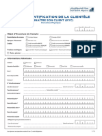 FICHE DIDENTIFICATION DE LA CLIENTÈLE (Personnes Physique)