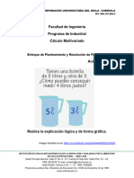 Ejercicios 1 y 2 Cáculo Multivariado