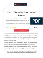 Top 50 AWS VPC Interview Questions and Answers - 2023