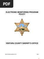 Download Ventura County Sheriffs Office - electronic monitoring program policy by cd_vcs SN71212741 doc pdf