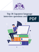 Top 30 Japanese Language Interview Questions and Answers 6307135a