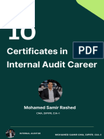 Top 10 Certifications in Internal Audit