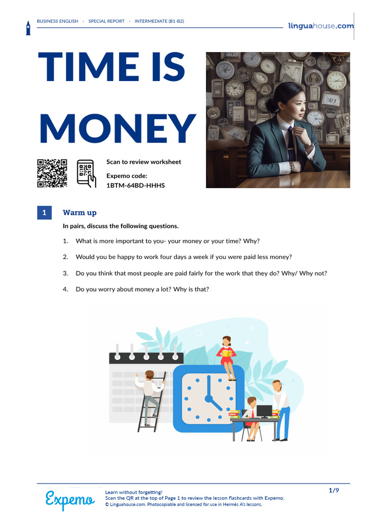 Time Banks: Trading Skills for Time | PDF | Vocabulary