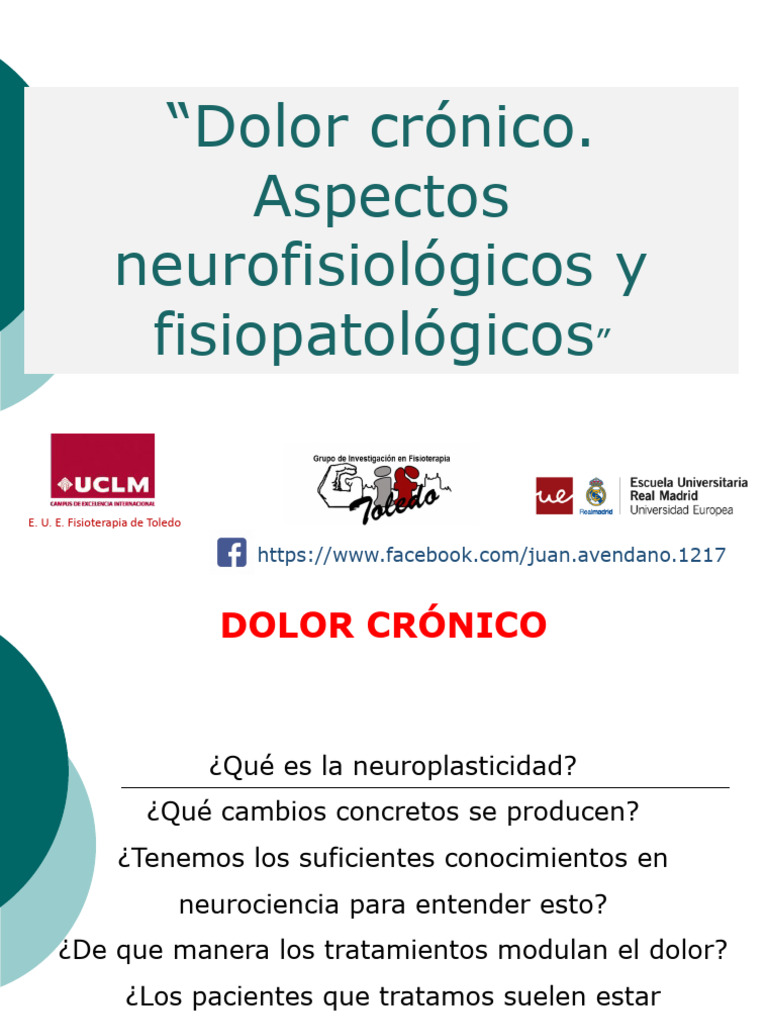 2023-24 Dolor Crónico | PDF