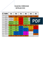 Jadwal Kelas 3 Baru