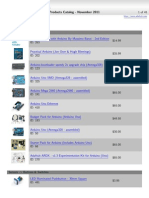 November 2011 Products Catalog