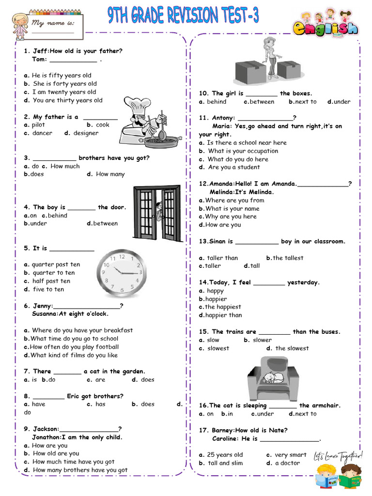 Multiple Choice Test 2 - Beginner | PDF