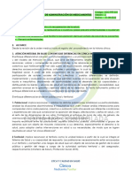 SGC-PRT-031 Protocolo de Administración de Medicamentos