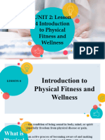 Unit 2 Physical Fitness and Wellness