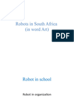 Robots in South Africa