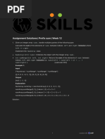 Special Algorithms - Solution To Assignment 01 - (PW Skills (Decode)