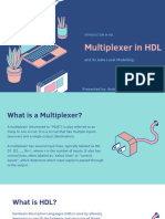 Multiplexer in HDL