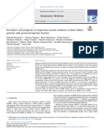 Prevalence and Prognosis of Respiratory Muscle Wea