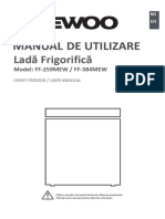 Manual de Utilizare Lada Frigorifica Daewoo FF-259MEW