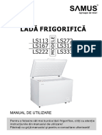 Manual de Utilizare Lada Frigorifica Samus ls167