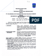 Perjanjian Kerjasama Antara Disperin Dengan PLN 1033