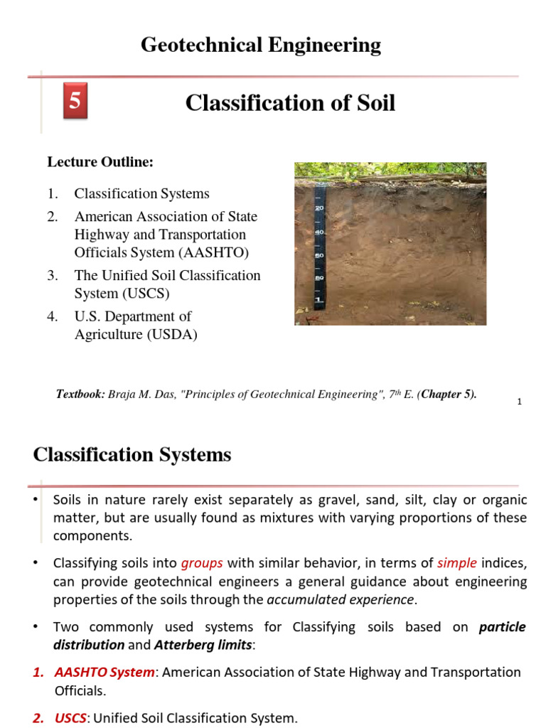Soil Classification | PDF | Home & Garden | Technology & Engineering