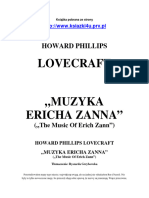 Lovecraft H P - Zew Cthulhu 07 - Muzyka Ericha Zanna