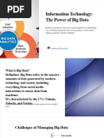 The Power of Big Data