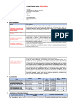 Esquema de Propuesta de Planificación Anual