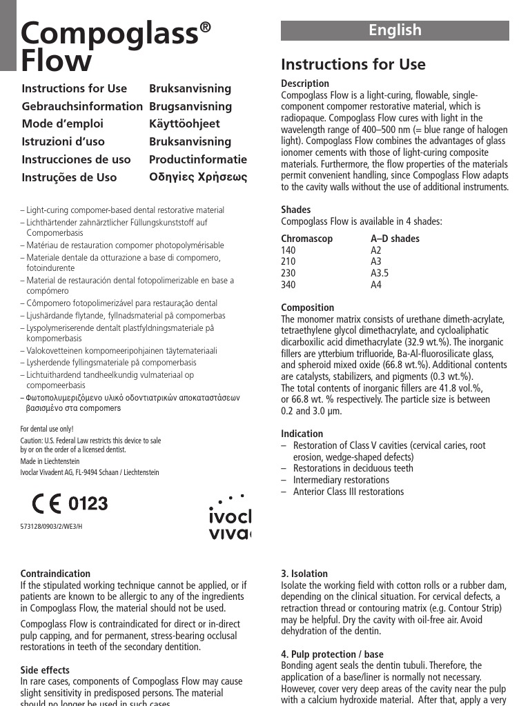 Instructions For Use: Description | PDF | Chemicals | Nature