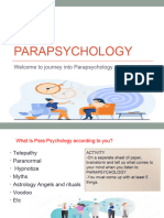 Parapsychology .Final1