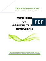 Module Methods of Agricultural Research Chapter 1 7 Revised Aug 11 2021