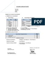 Rincian Minggu Efektif (Analisis Alokasi Waktu)