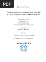 Bachelor-Thesis Technisches Sicherheitskonzept Für Das WLAN-Funknetz Der Hochschule Ulm