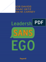 Leadership Sans Ego Isaac Getz, Brian M Carney, Robert Davids Z