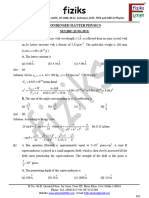 8.condensed Matter Physics - NET-JRF