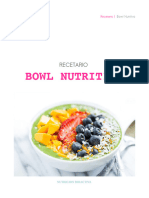 NB - Recetario - Bowl Nutritivo