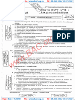 Série N°3 Avec Correction - La Procréation - Bac Science