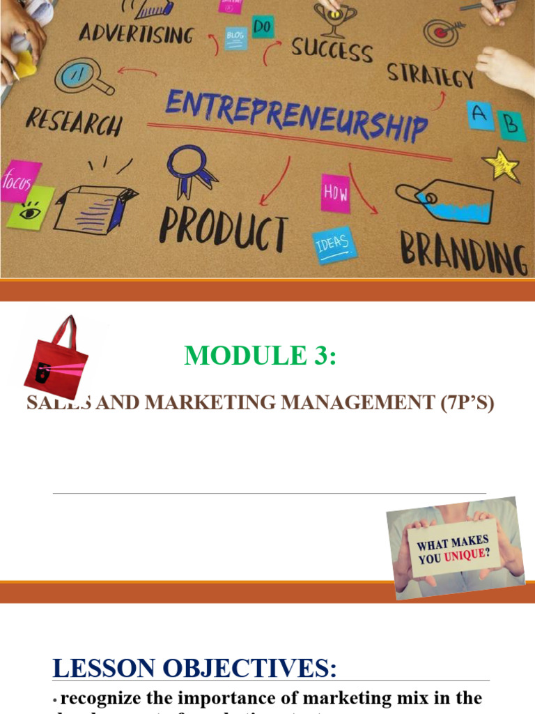 Sales And Marketing Management Part 1 Pdf Marketing Financial Markets