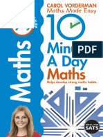 10 Minutes A Day Maths Ages 7-9 (Carol Vorderman) (