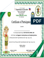 BSP Certificate