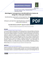 Abordagens e Perspectivas Interdisciplinares Ensin