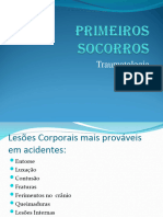 Primeiros Socorros Traumatologia