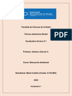 Vocabulario Educ Ambiental